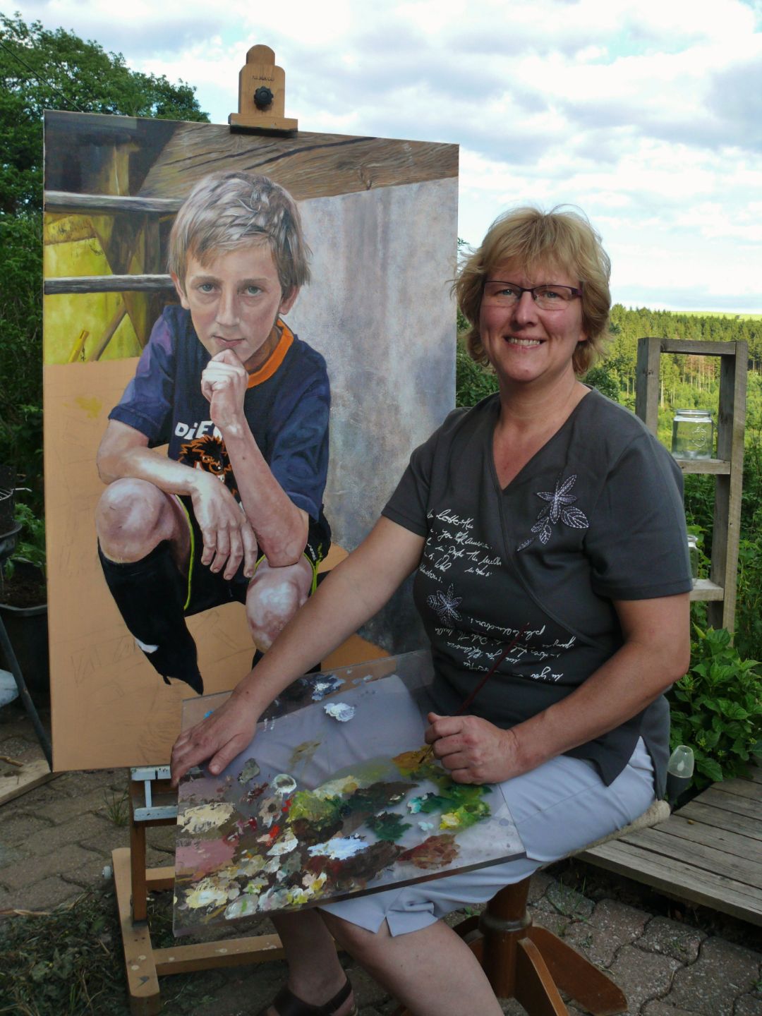 Portrait von  Angelika Fl&uuml;gge